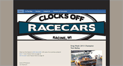 Desktop Screenshot of clocksoffracecars.com