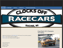 Tablet Screenshot of clocksoffracecars.com